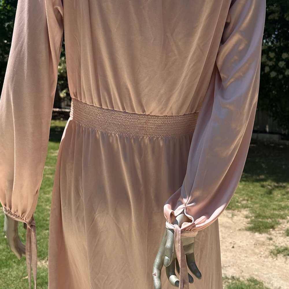 Vintage 1970’s Boatneck Dress-7 - Picture 3 of 5